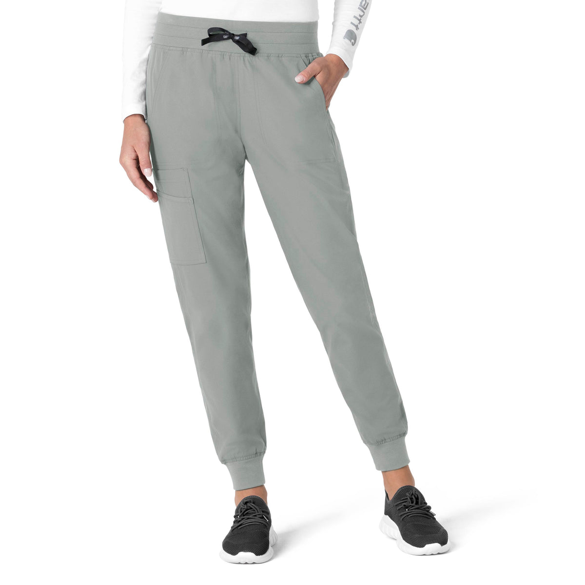 Force Essentials Women's Jogger Scrub Pant Grey