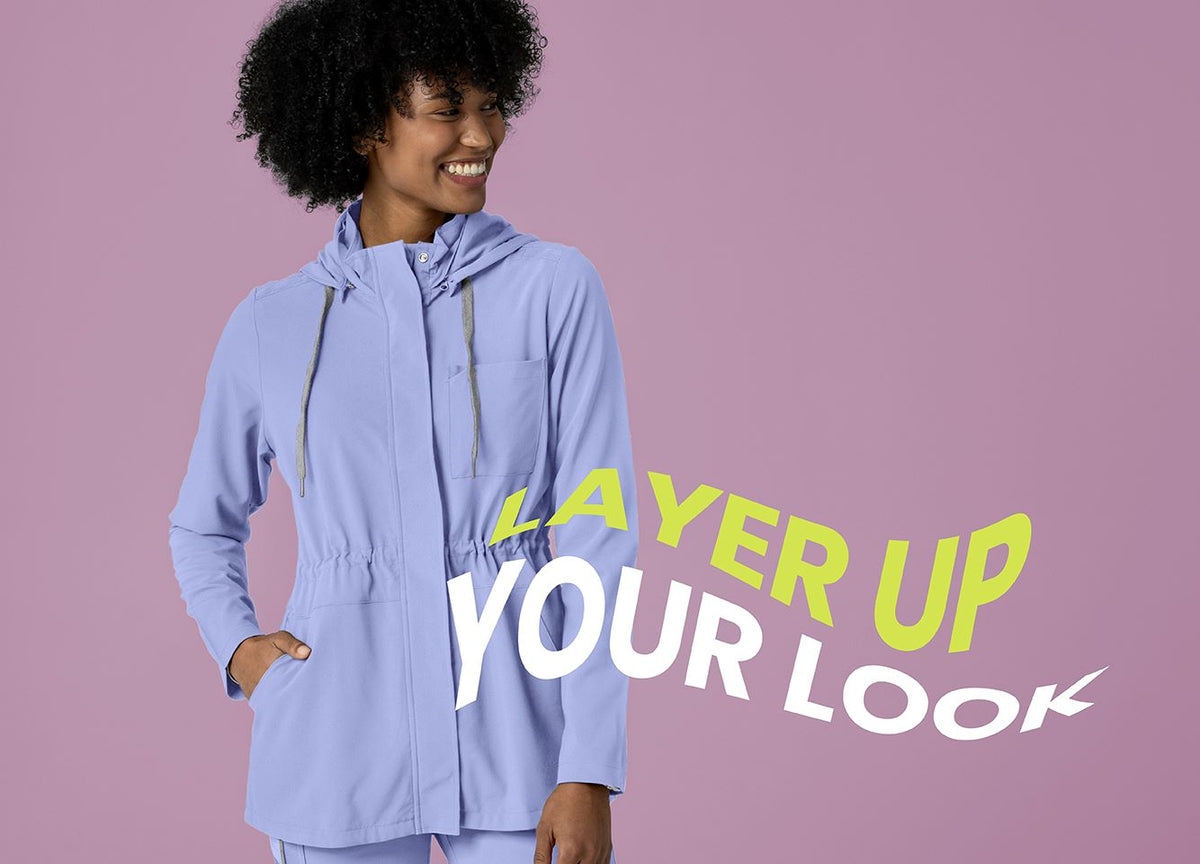 Layer Up Your Look - RENEW Fashion Scrub Jacket