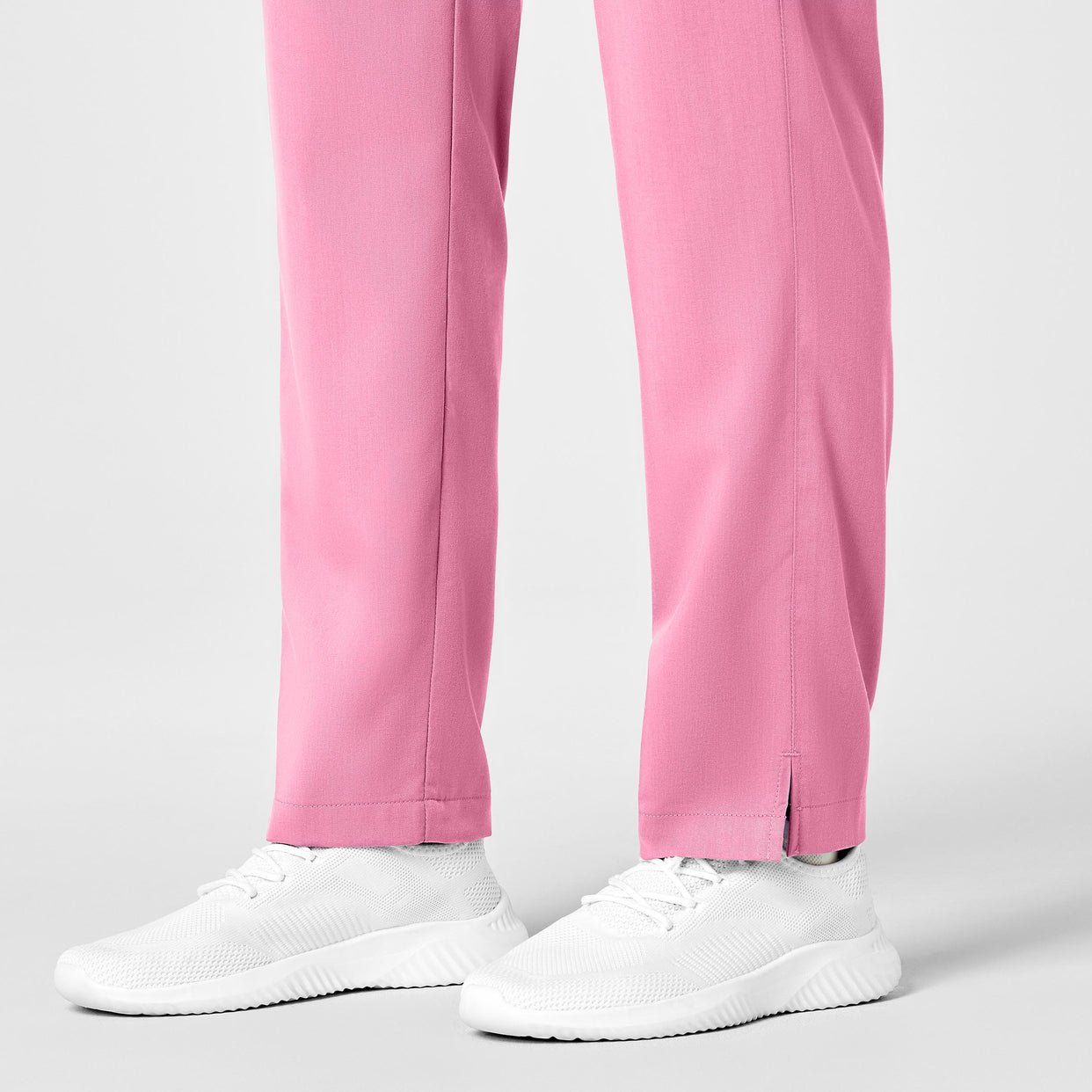 PRO Women's Knit Waist Cargo Scrub Pant - Pink Blossom