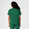 WonderWORK Unisex V-Neck Scrub Top - Hunter