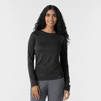 Layers Women's Engineered Underscrub Tee Black