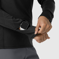 Layers Women's Engineered Underscrub Tee Black front detail