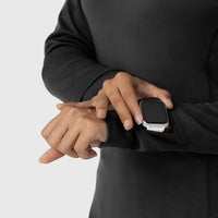 Layers Women's Engineered Underscrub Tee Black side detail 1