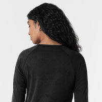 Layers Women's Engineered Underscrub Tee Black back detail