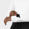 Layers Women's Engineered Underscrub Tee White side detail 2
