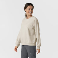 Layers Women's Pullover Sweatshirt Birch side view
