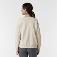 Layers Women's Pullover Sweatshirt Birch back view