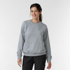 Layers Women's Pullover Sweatshirt Grey Heather