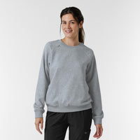 Layers Women's Pullover Sweatshirt Grey Heather