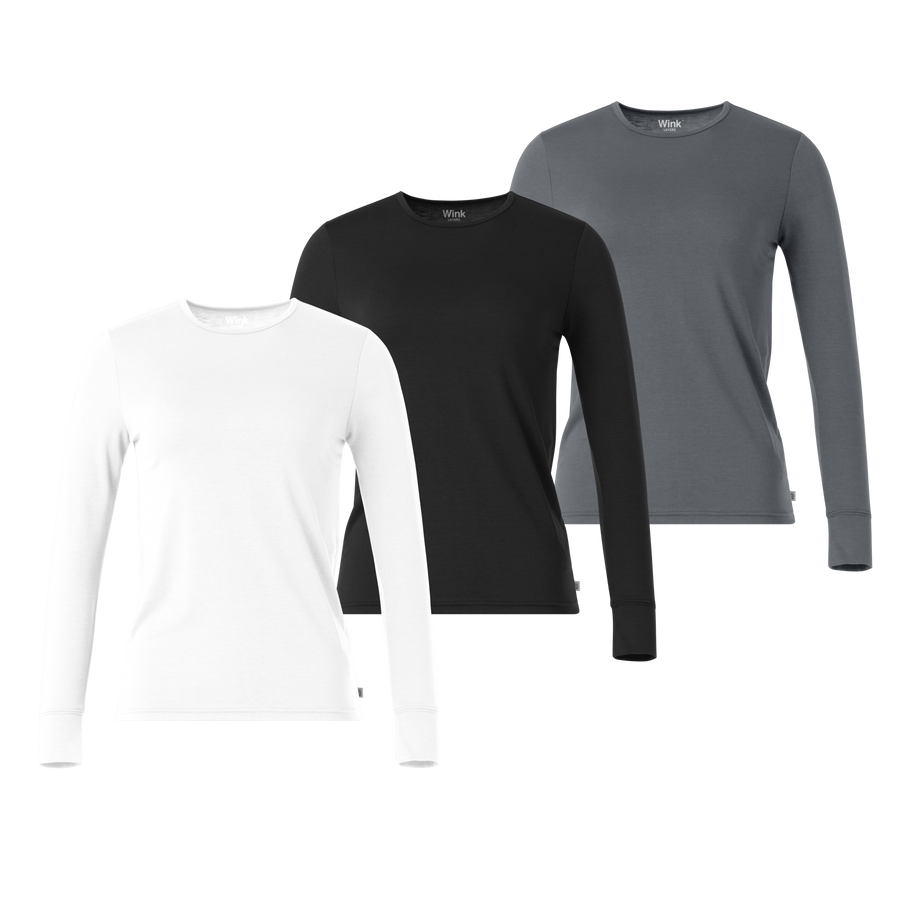 Women's Essential Layer Long Sleeve Multipack