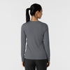 Layers Women's Essential Layer Long Sleeve Pewter back view