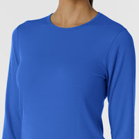Layers Women's Essential Layer Long Sleeve Royal front detail