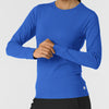Layers Women's Essential Layer Long Sleeve Royal side detail 1