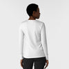 Women's Essential Layer Long Sleeve White back view