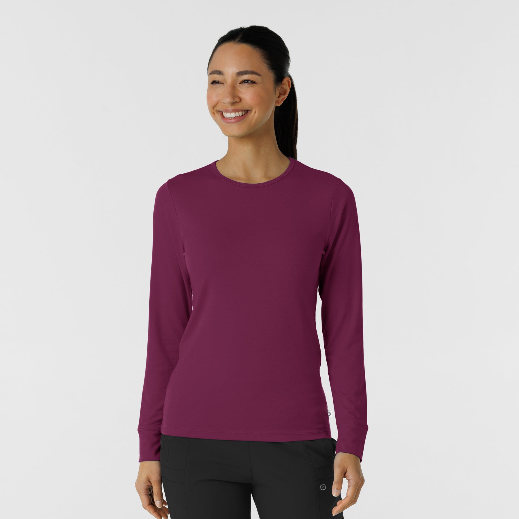 Women's Essential Layer Long Sleeve - Wine