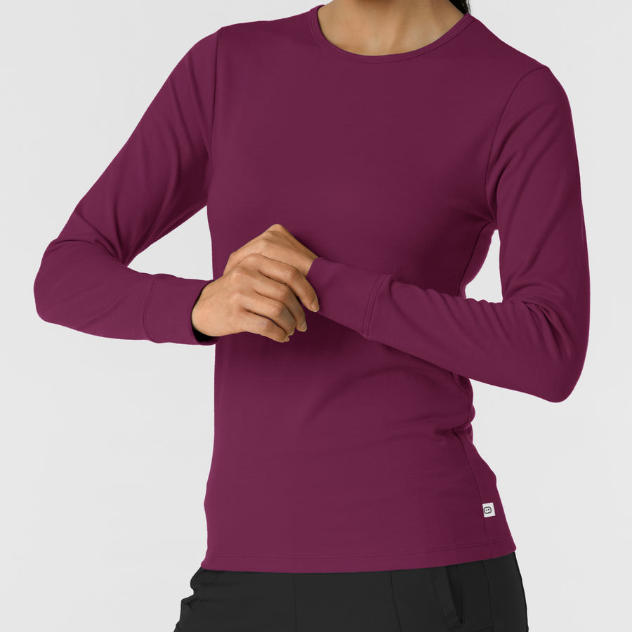 Women's Essential Layer Long Sleeve - Wine