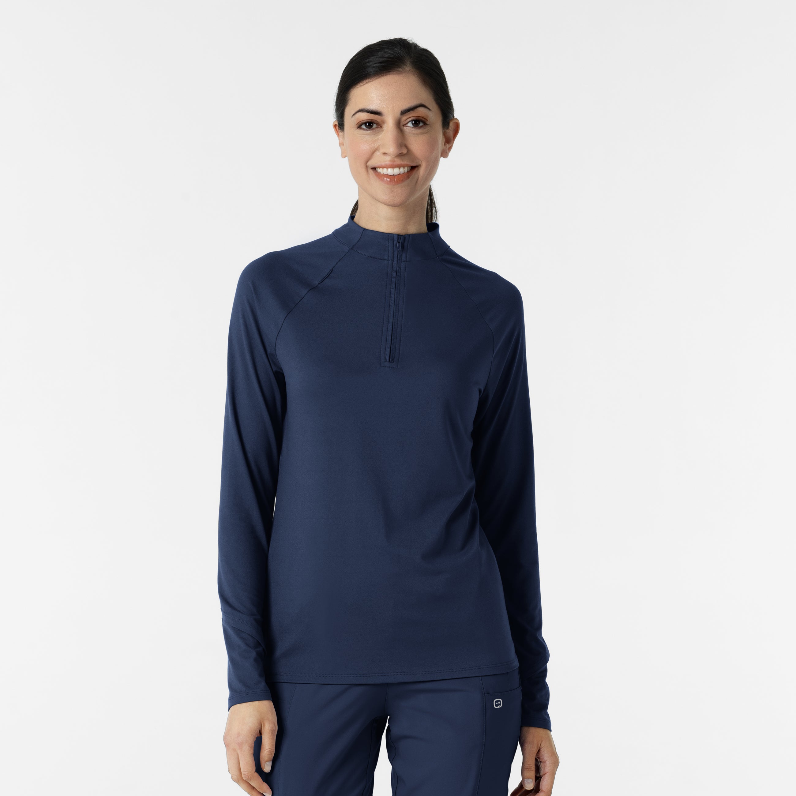 Women's Watch Window Quarter Zip Top - Colors – Wink Scrubs