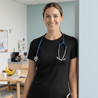 Women's Short Sleeve Essential Tee - Black