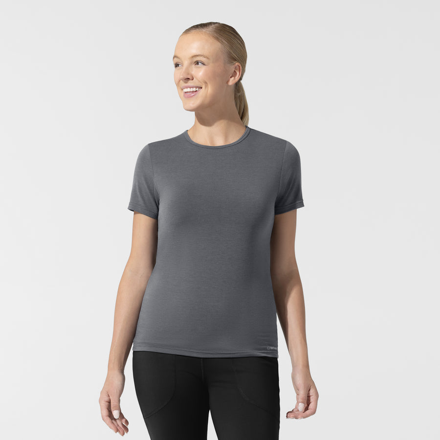 Women's Short Sleeve Essential Tee - Pewter
