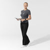 Women's Short Sleeve Essential Tee - Pewter underscrub