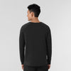 Layers Men’s Essential Layer Long Sleeve Black back view