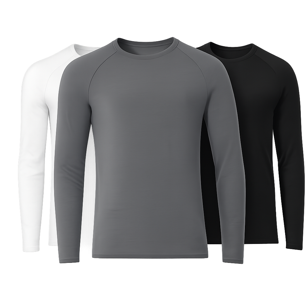 Men’s Essential Layer Long Sleeve Multipack