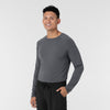 Layers Men’s Essential Layer Long Sleeve Pewter side view