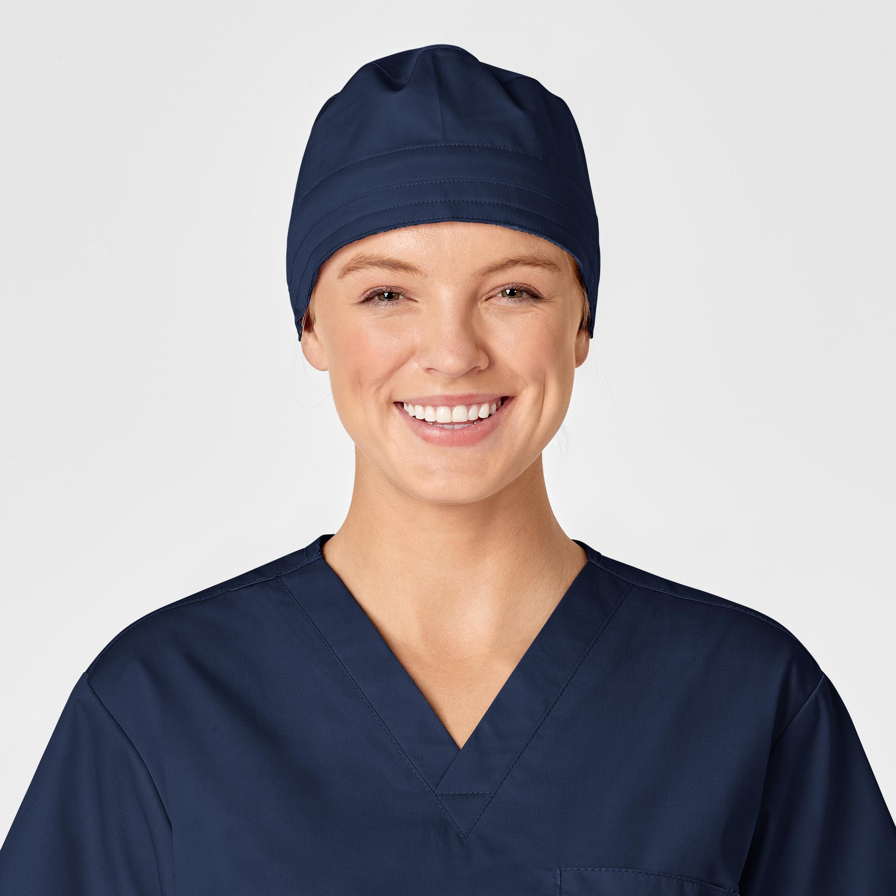 Wink WonderWORK Unisex Tie Back Scrub Cap Navy