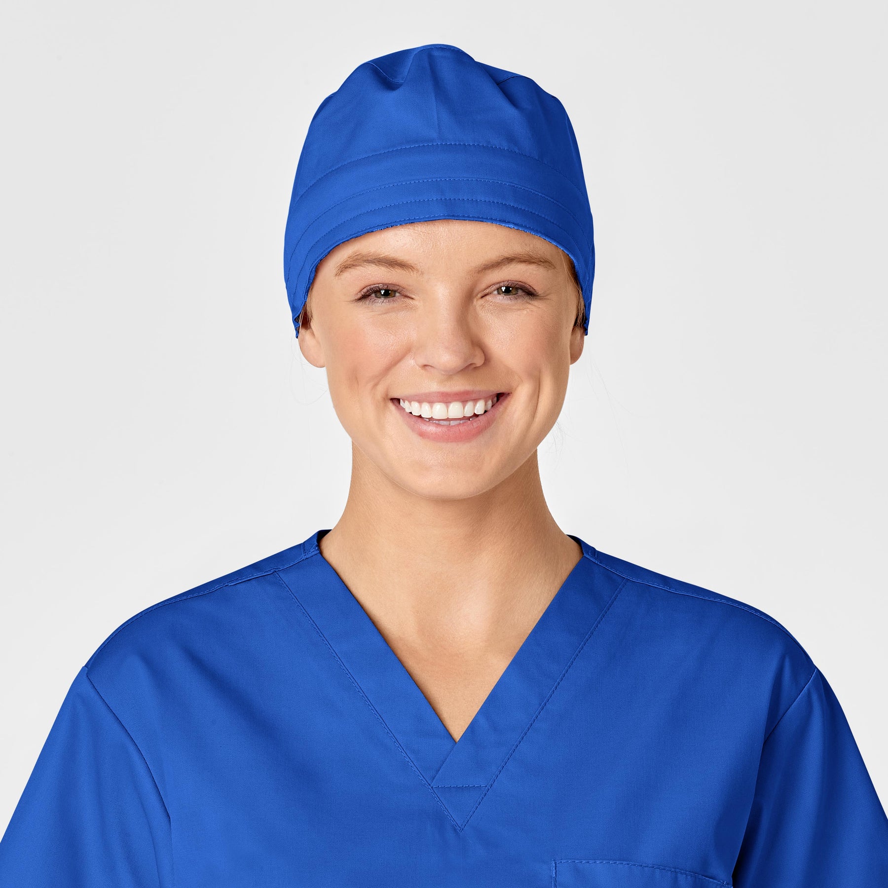 Wink WonderWORK Unisex Tie Back Scrub Cap Royal
