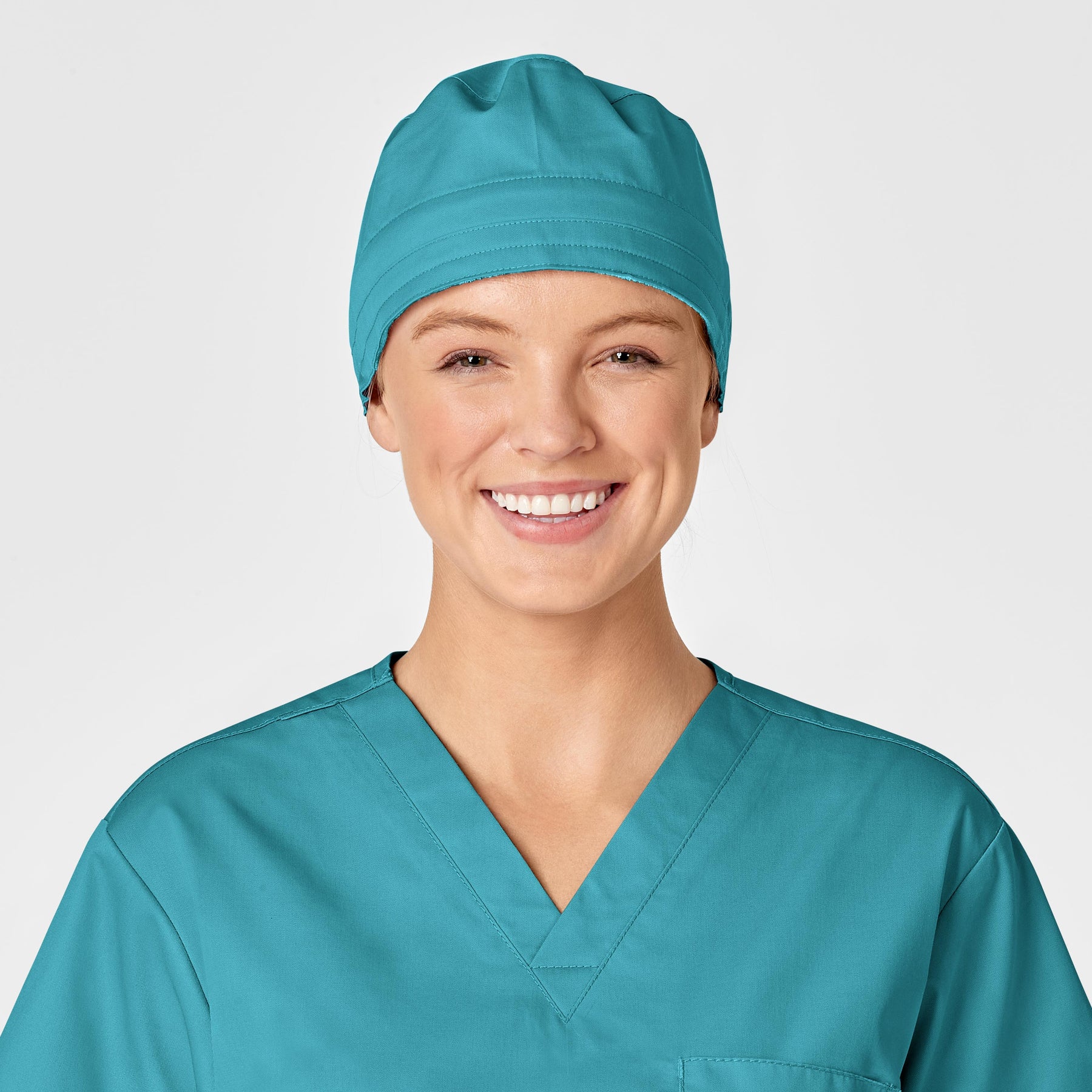 Wink WonderWORK Unisex Tie Back Scrub Cap Teal Blue