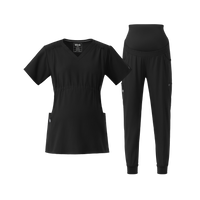 W123 Women's Maternity Scrub Set