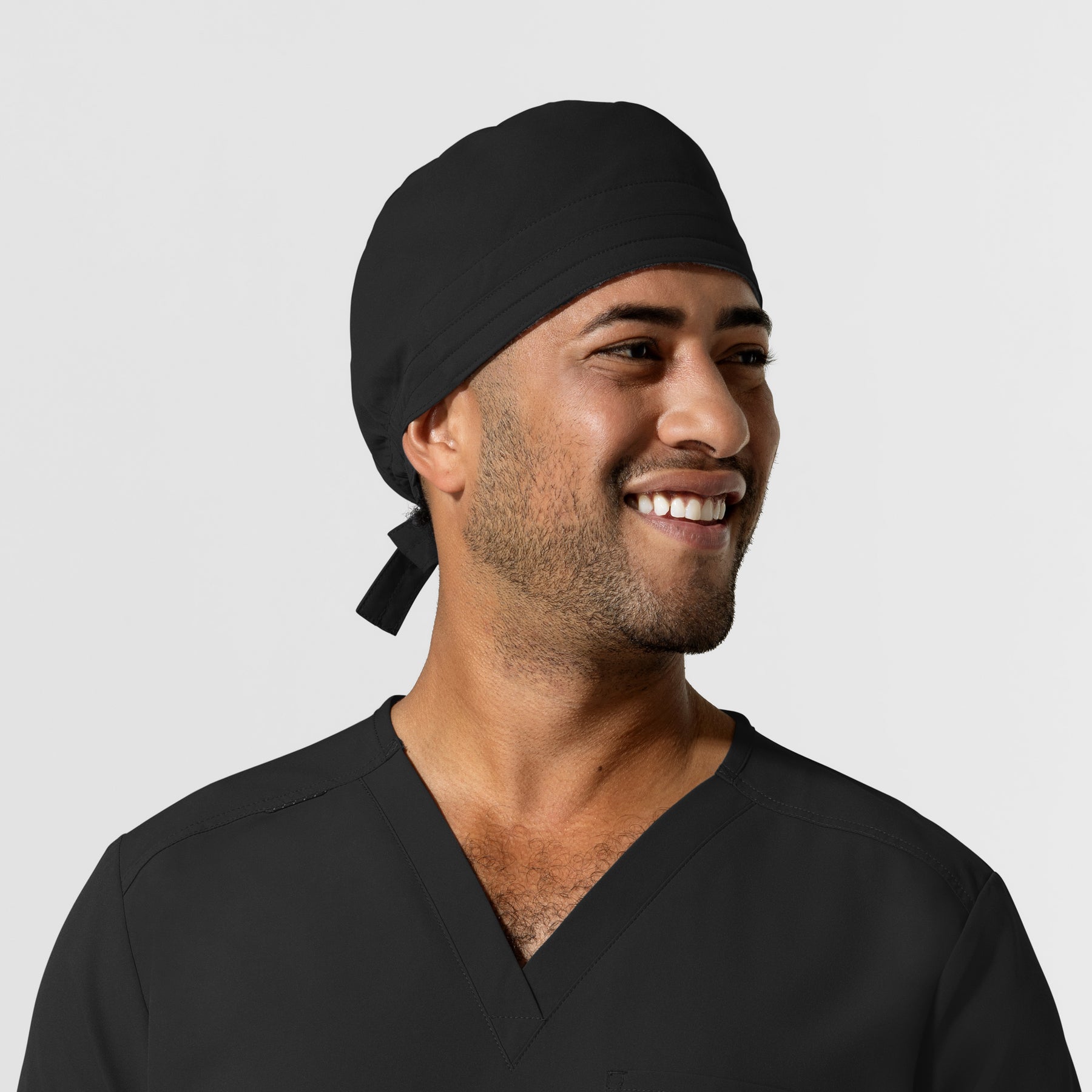 NURTUR Unisex Scrub Cap Black