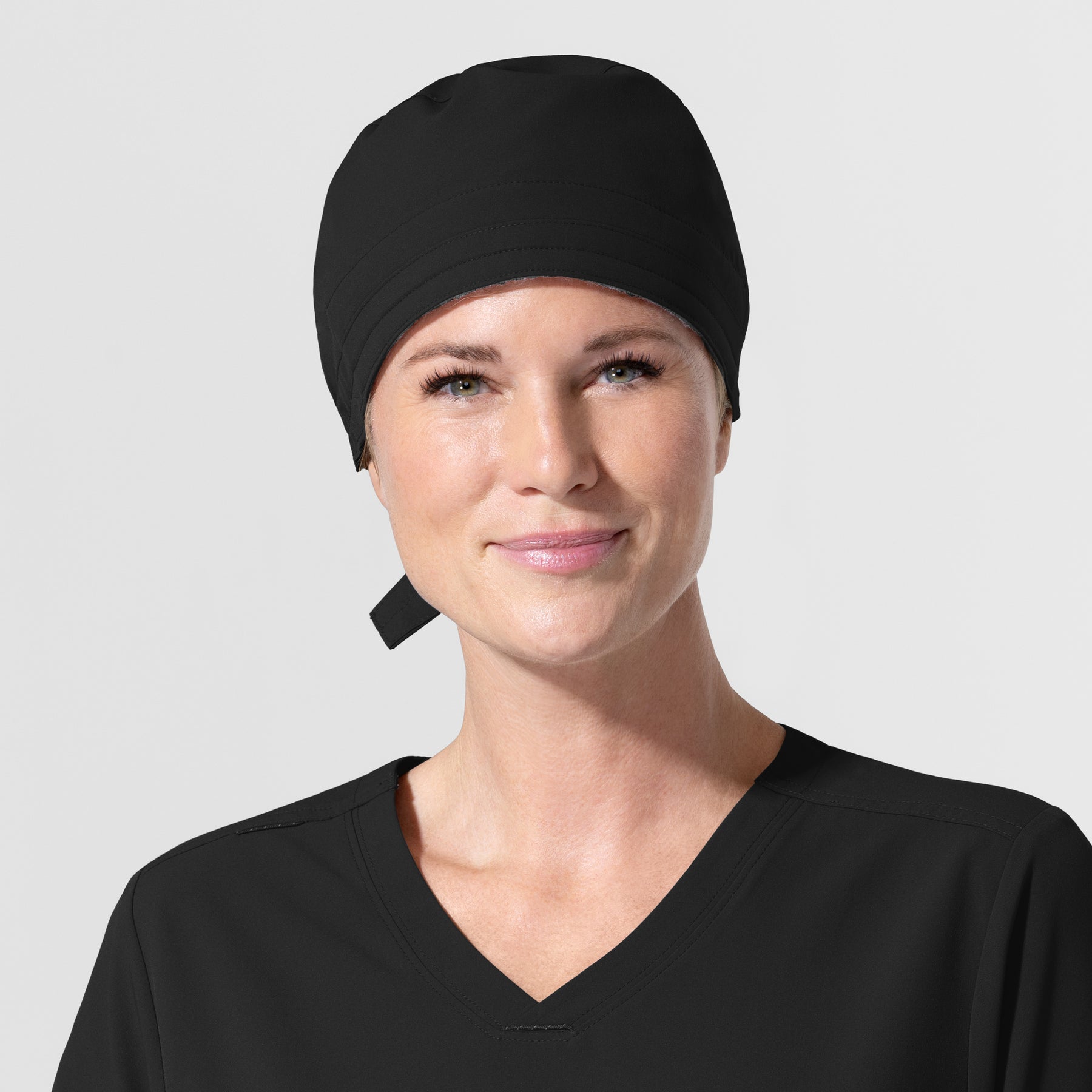NURTUR Unisex Scrub Cap - Black