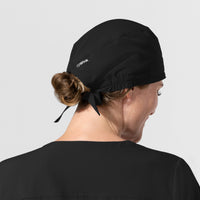 NURTUR Unisex Scrub Cap - Black