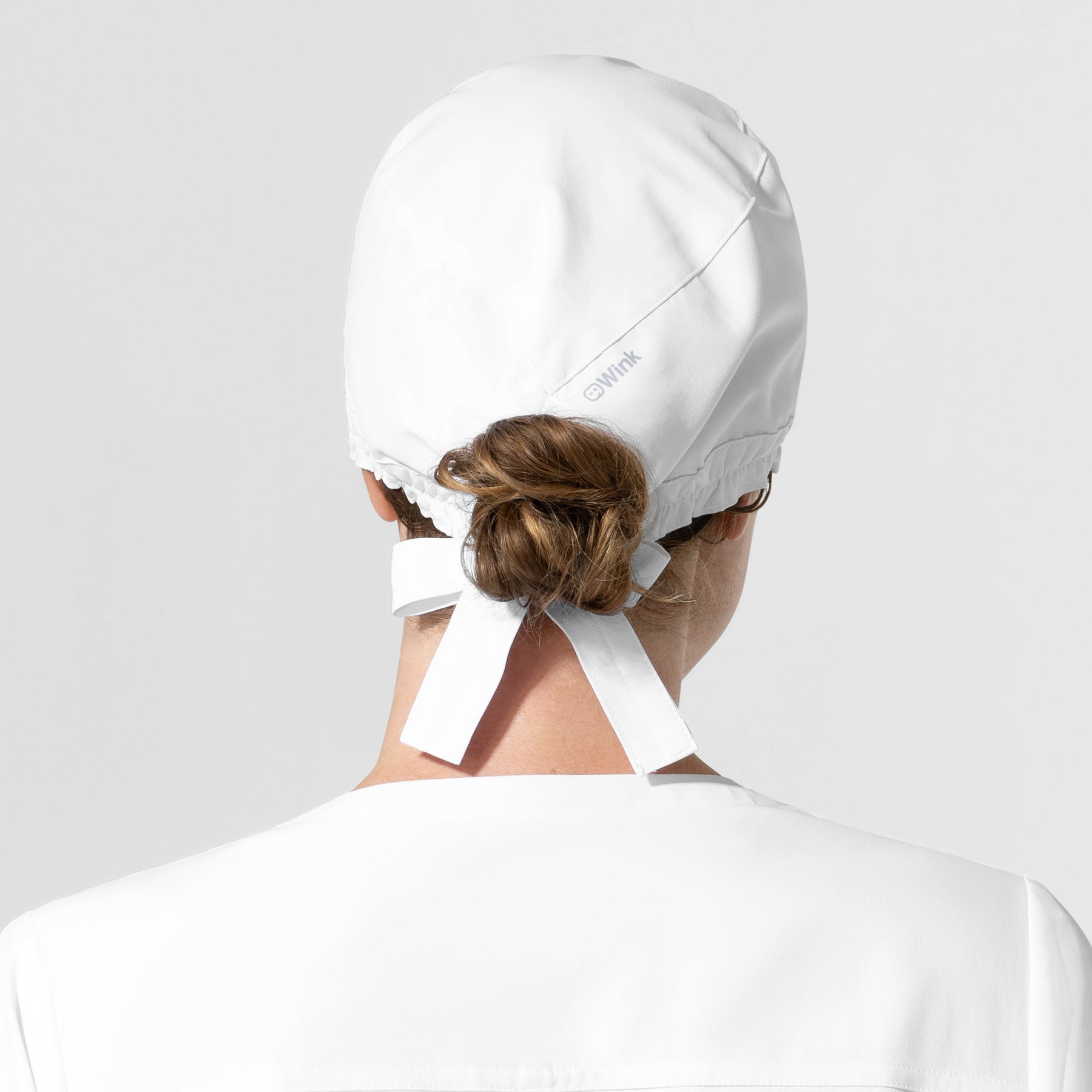 NURTUR Unisex Scrub Cap - White