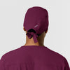 NURTUR Unisex Scrub Cap Wine back view