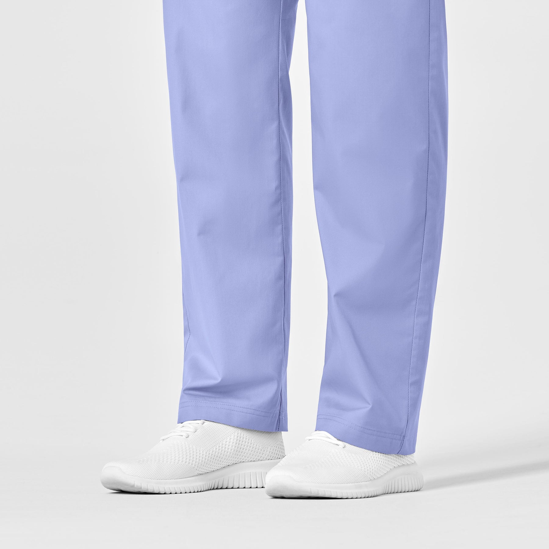 WonderWORK Unisex Drawstring Cargo Scrub Pant Ceil Blue back detail