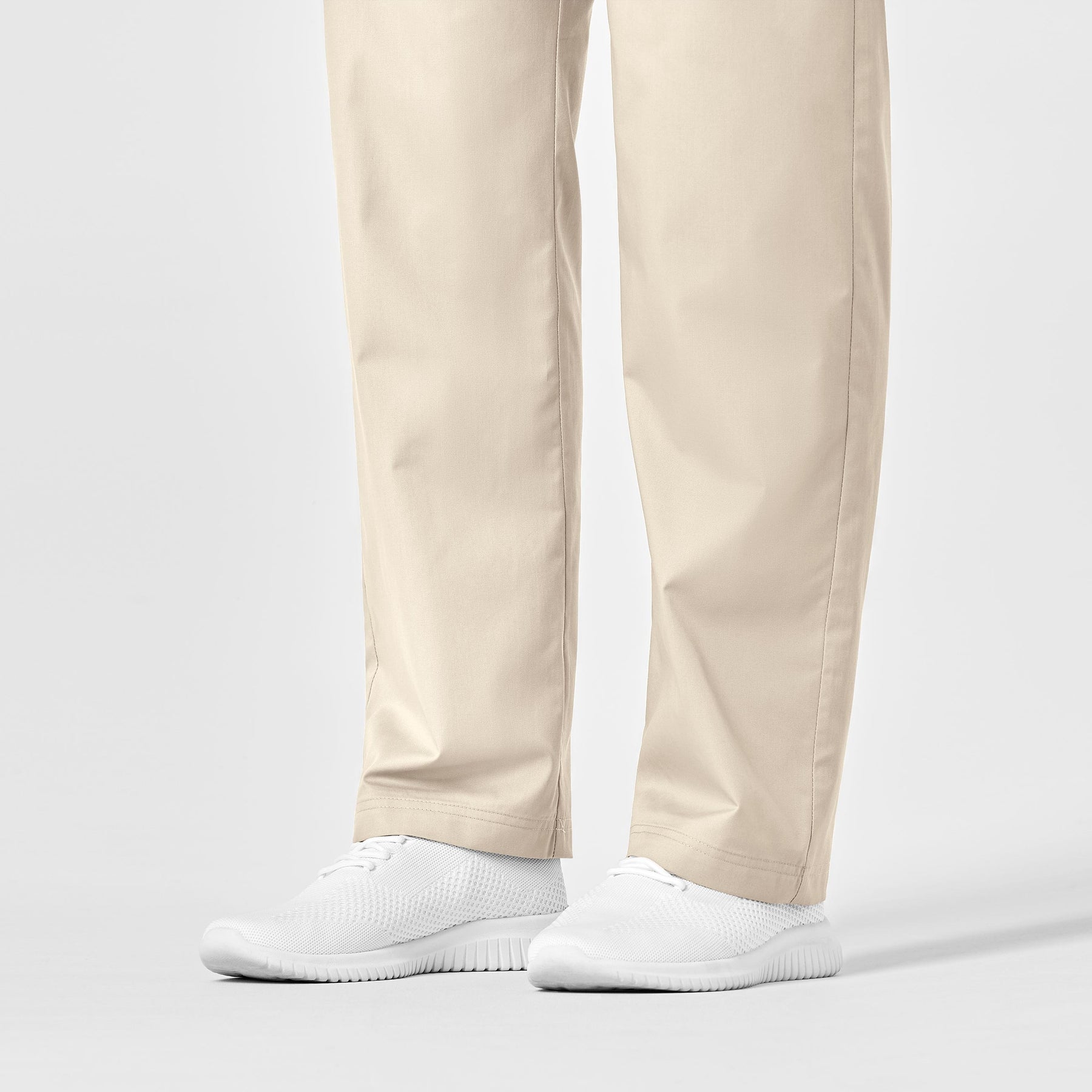 WonderWORK Unisex Drawstring Cargo Scrub Pant Khaki back detail