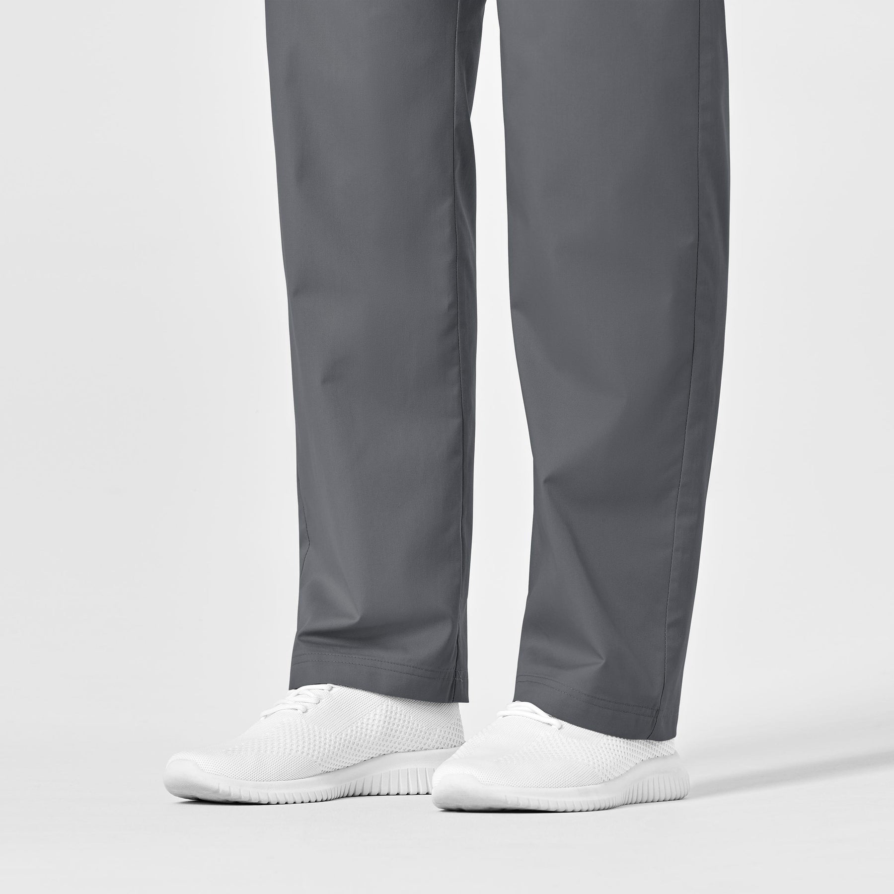 WonderWORK Unisex Drawstring Cargo Scrub Pant Pewter back detail