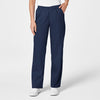 Wink WonderWORK Women's Pull-On Cargo Scrub Pant Navy