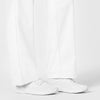 WonderWORK Women's Pull-On Cargo Scrub Pant White hemline detail