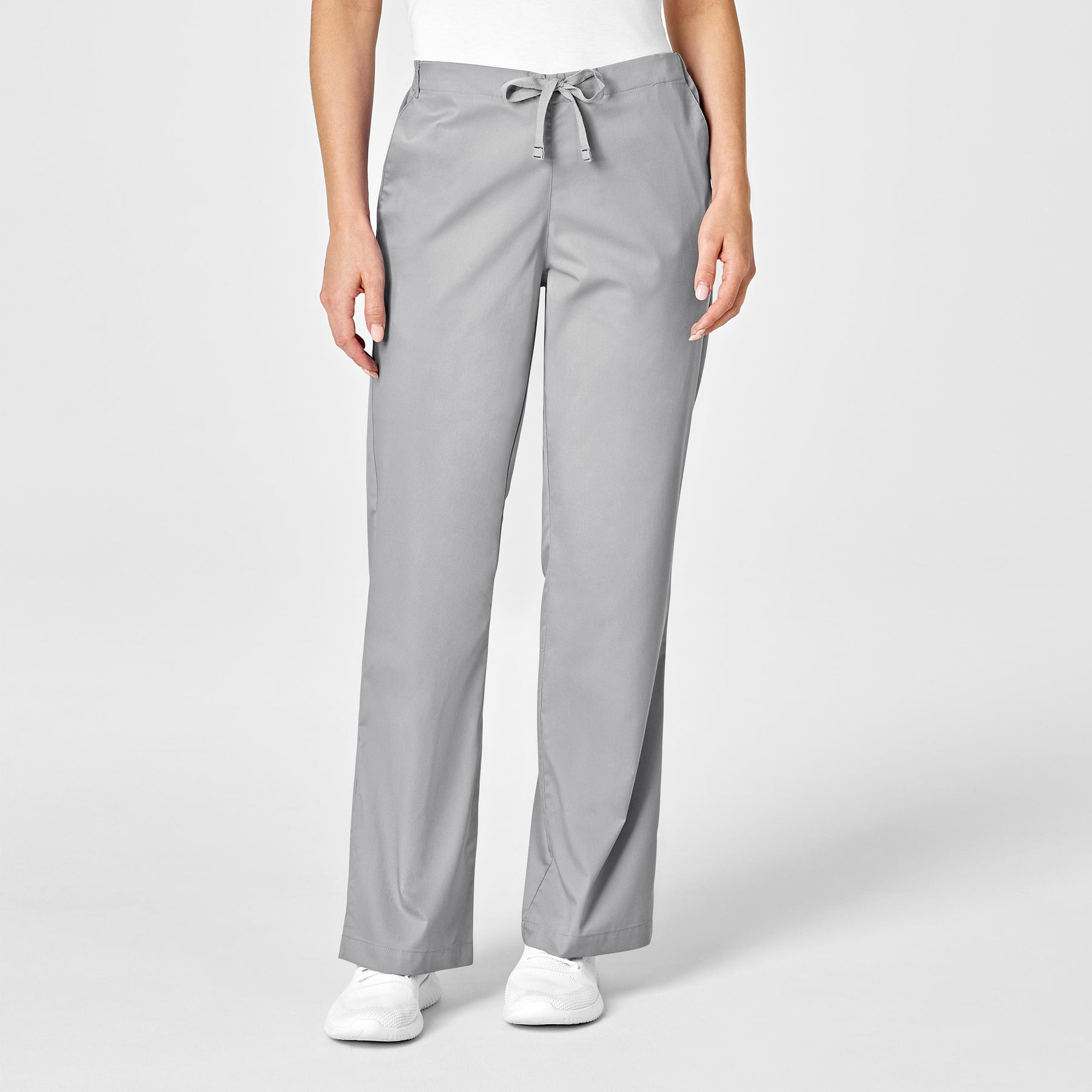 Wink WonderWORK Women's Flare Leg Scrub Pant Grey