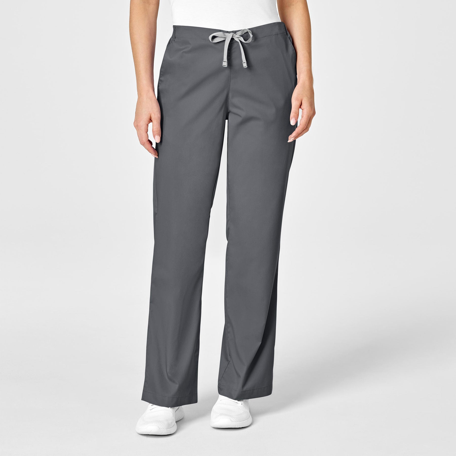 Wink WonderWORK Women's Flare Leg Scrub Pant Pewter