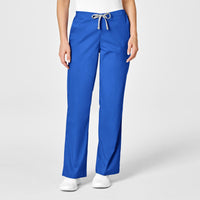 Wink WonderWORK Women's Flare Leg Scrub Pant Royal