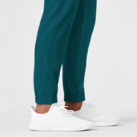 RENEW Men's Jogger Scrub Pant Caribbean Blue side detail 2