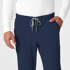 RENEW Men's Jogger Scrub Pant Navy front detail