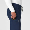 RENEW Men's Jogger Scrub Pant Navy side detail 1