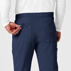 RENEW Men's Jogger Scrub Pant Navy back detail