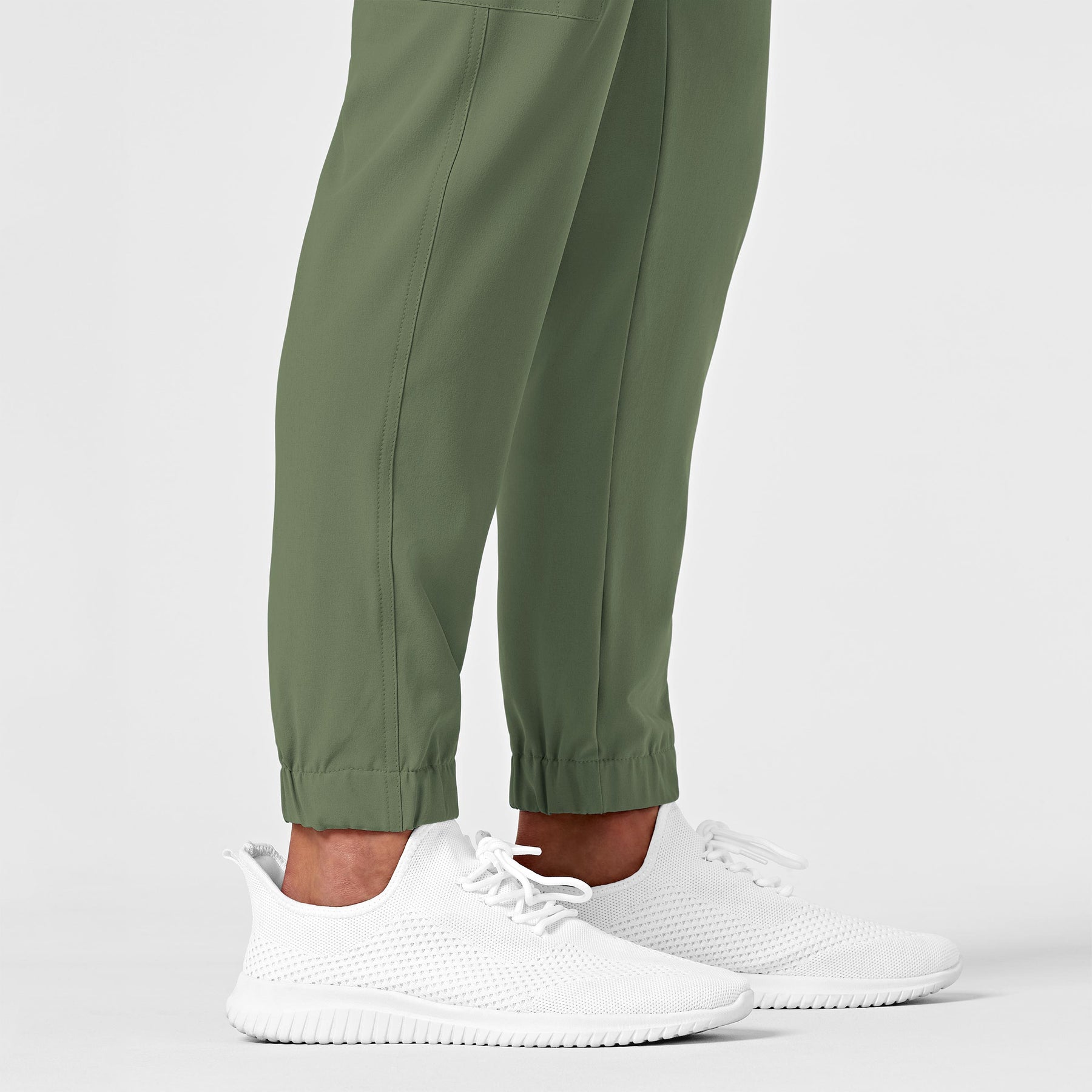 RENEW Men's Jogger Scrub Pant Olive side detail 2