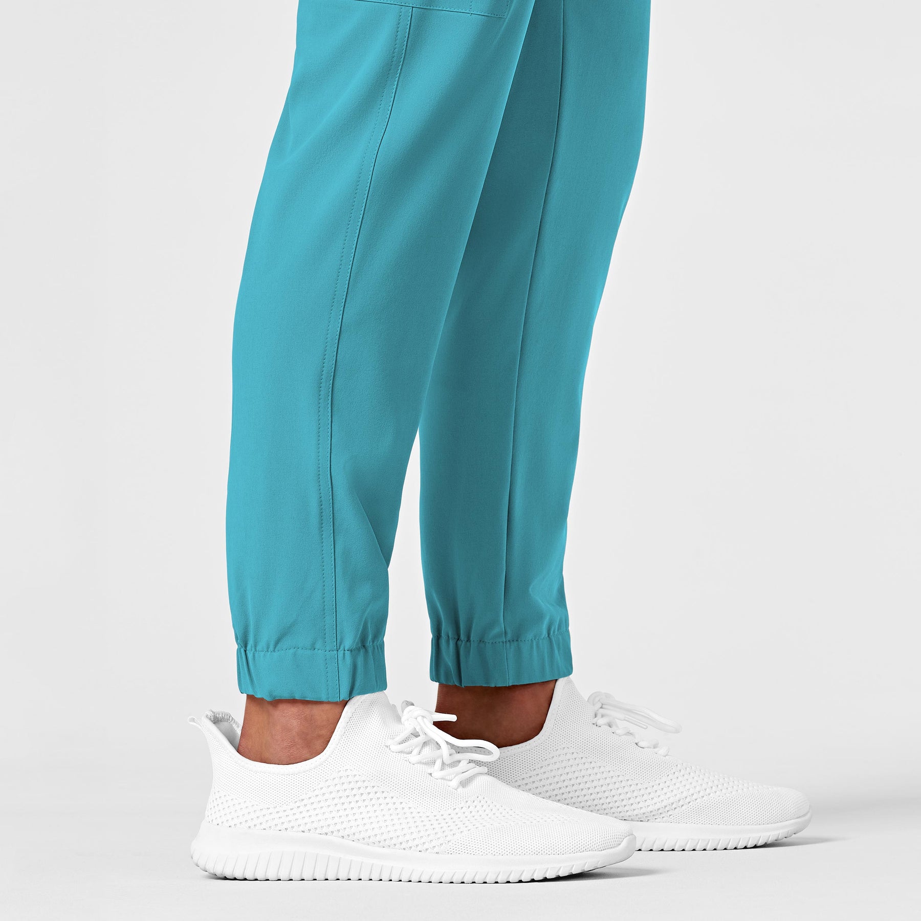 RENEW Men's Jogger Scrub Pant Teal Blue side detail 2